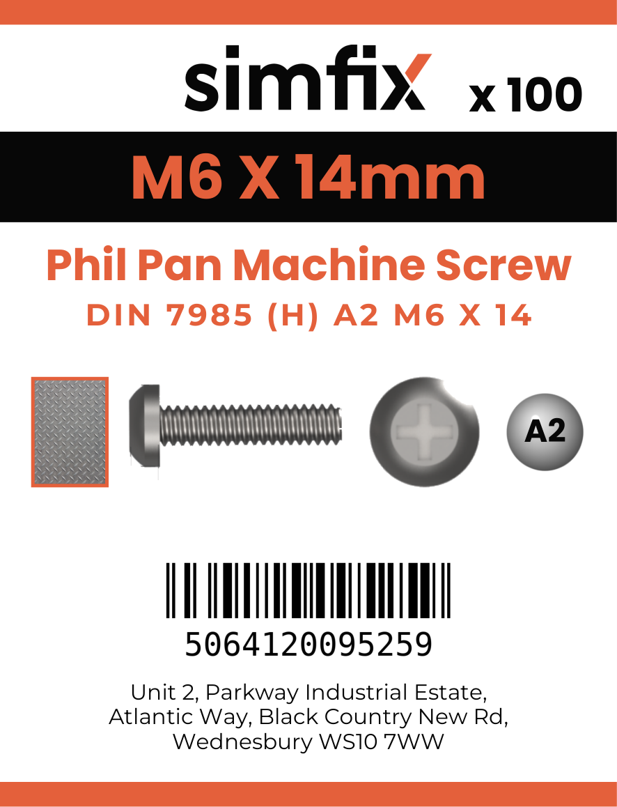 Simfix product label - 7985A206014-T