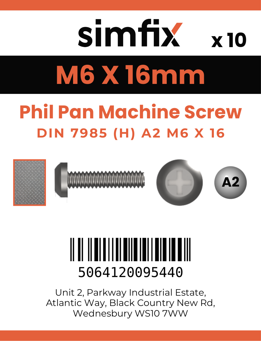 Simfix product label - 7985A206016-D