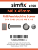 Simfix product label - 7985A206045-T