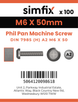 Simfix product label - 7985A206050-T