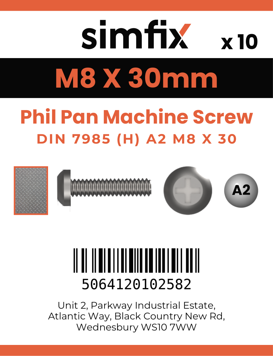 Simfix product label - 7985A208030-D