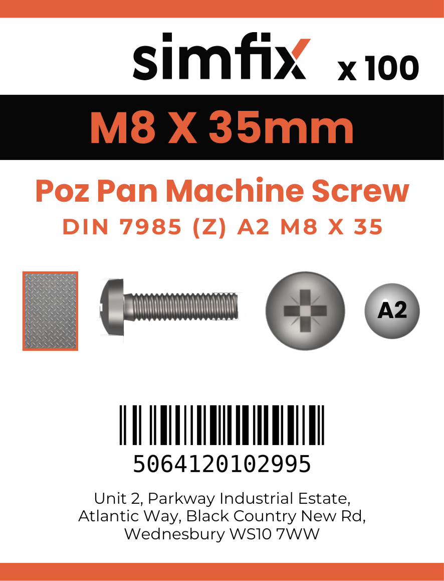 Simfix product label - 7985A208035Z-T