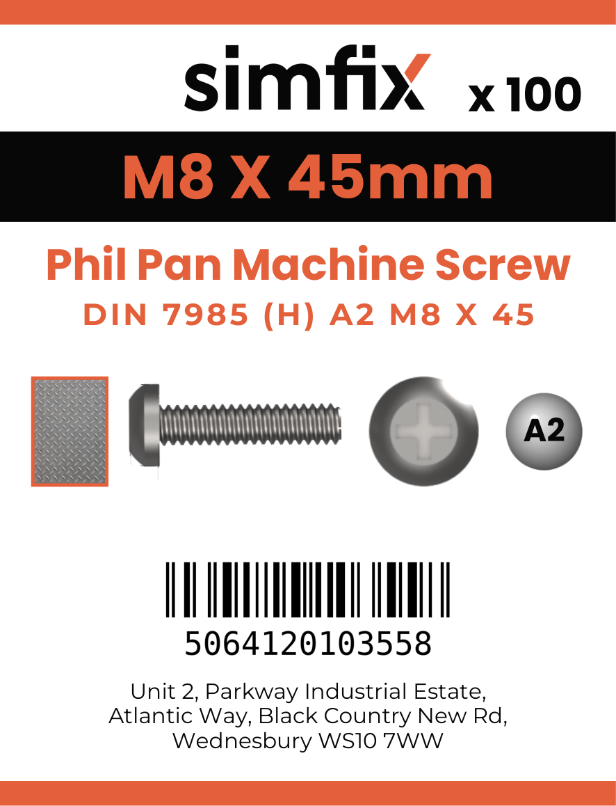 Simfix product label - 7985A208045-T