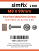 Simfix product label - 7985A208090Z-T