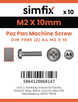 Simfix product label - 7985A402010Z-D