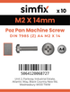 Simfix product label - 7985A402014Z-D