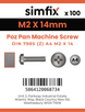 Simfix product label - 7985A402014Z-T