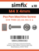 Simfix product label - 7985A404004Z-D