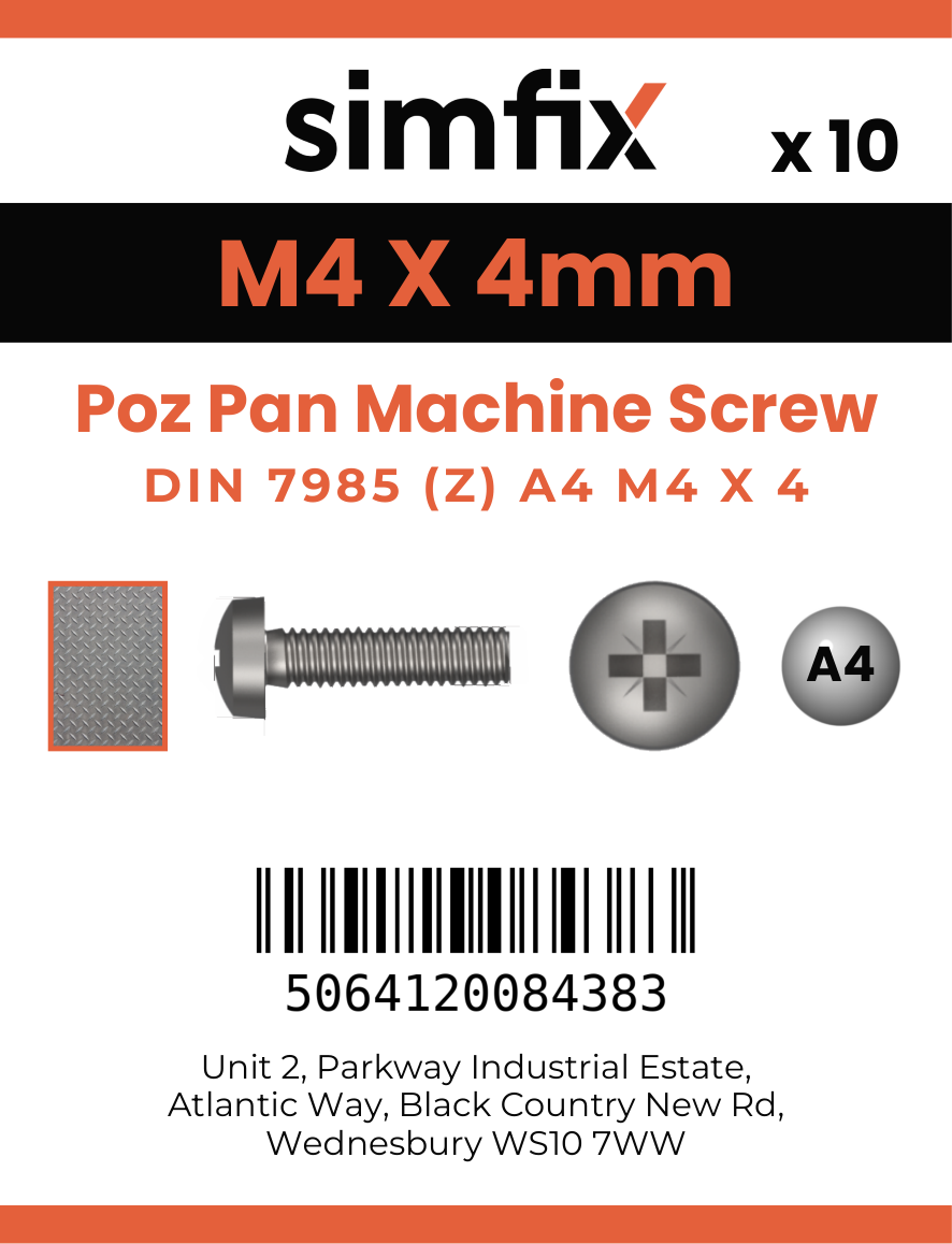 Simfix product label - 7985A404004Z-D