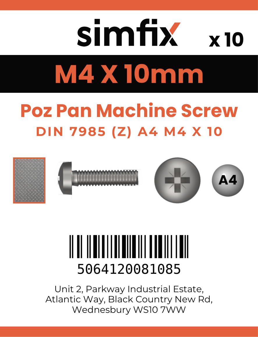 Simfix product label - 7985A404010Z-D