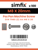 Simfix product label - 7985A408020Z-T
