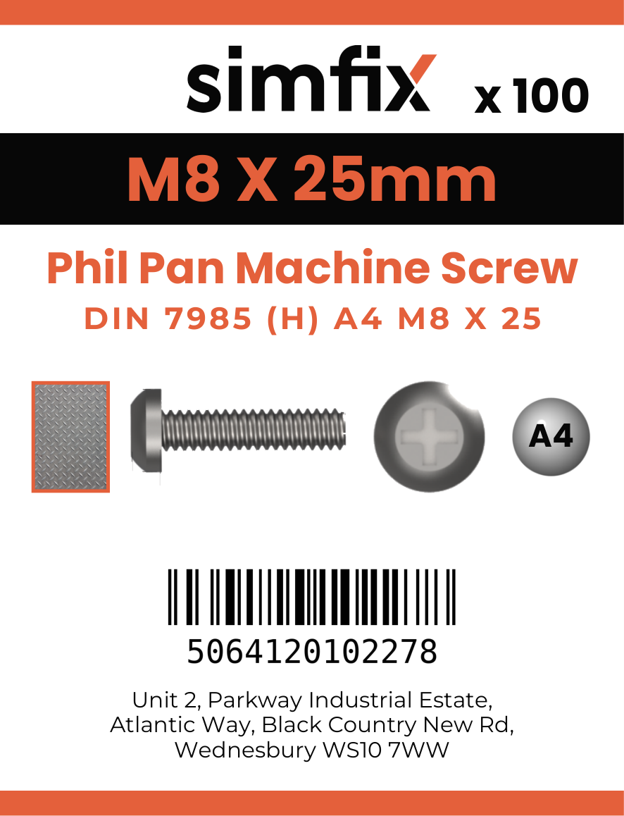Simfix product label - 7985A408025-T