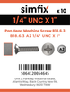 Simfix product label - 7985UA214025-D
