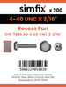 Simfix product label - 7985UA2440005-T