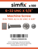 Simfix product label - 7985UA2632016-T
