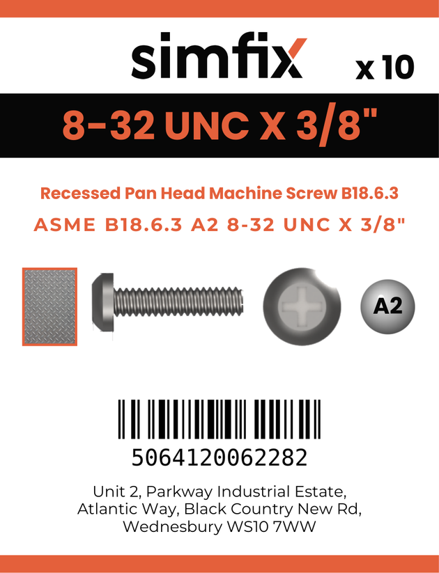 Simfix product label - 7985UA2N08010-D