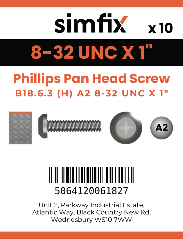 Simfix product label - 7985UA2N08025-D