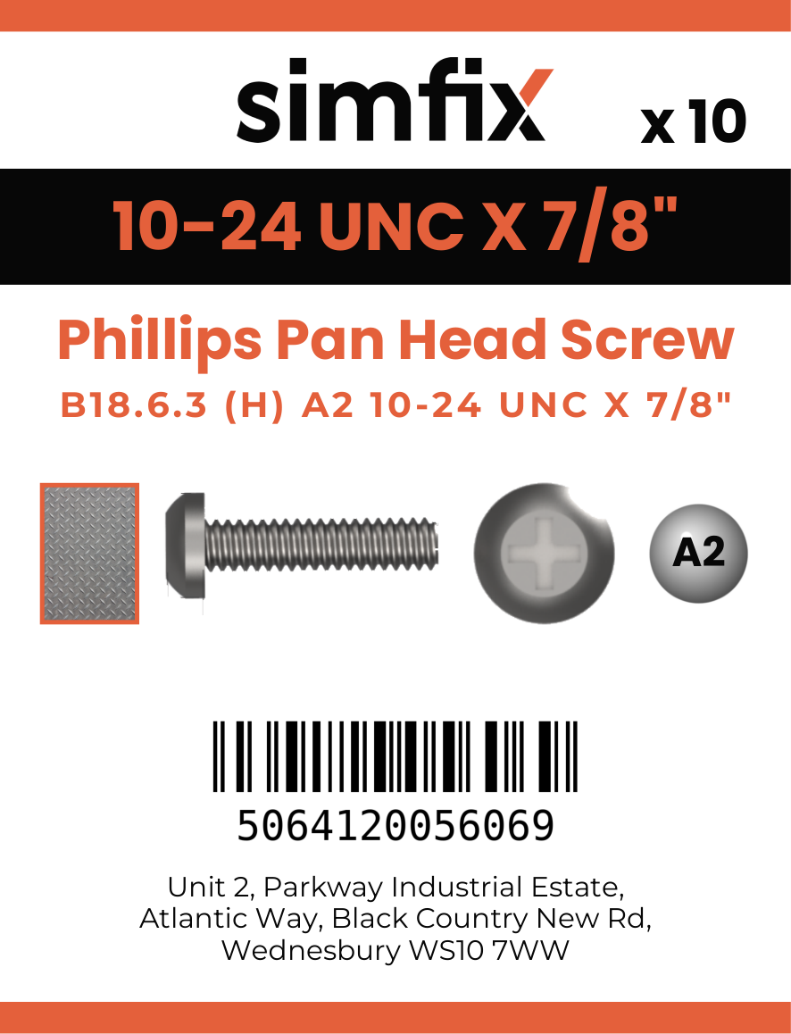 Simfix product label - 7985UA2N10022-D