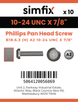Simfix product label - 7985UA2N10022-D