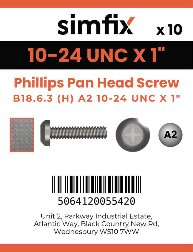 Simfix product label - 7985UA2N10025-D