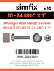 Simfix product label - 7985UA2N10025-D