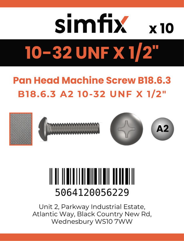 Simfix product label - 7985UFA2N10013-D