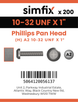 Simfix product label - 7985UFA2N10025-T