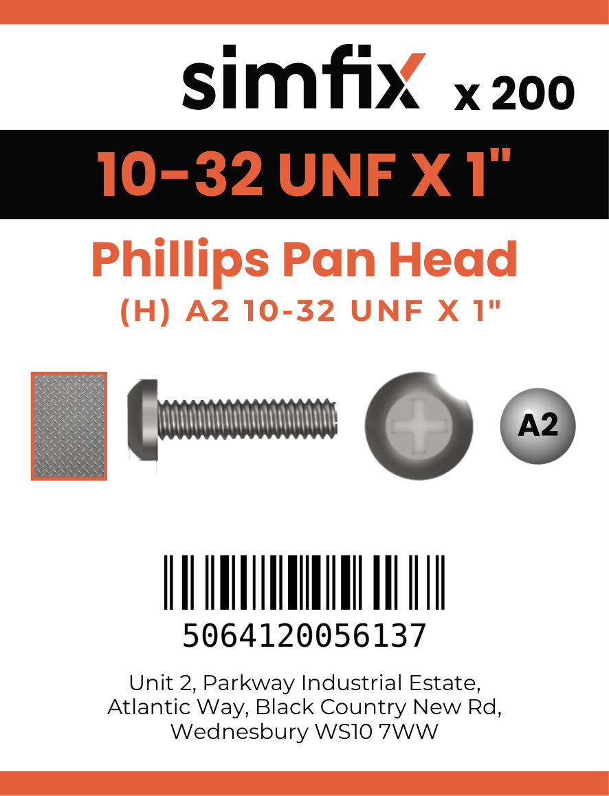 Simfix product label - 7985UFA2N10025-T