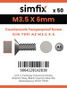 Simfix product label - 7991A2035006TPIN-T
