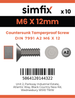 Simfix product label - 7991A206012TPIN-D