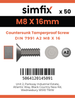 Simfix product label - 7991A208016TPIN-T