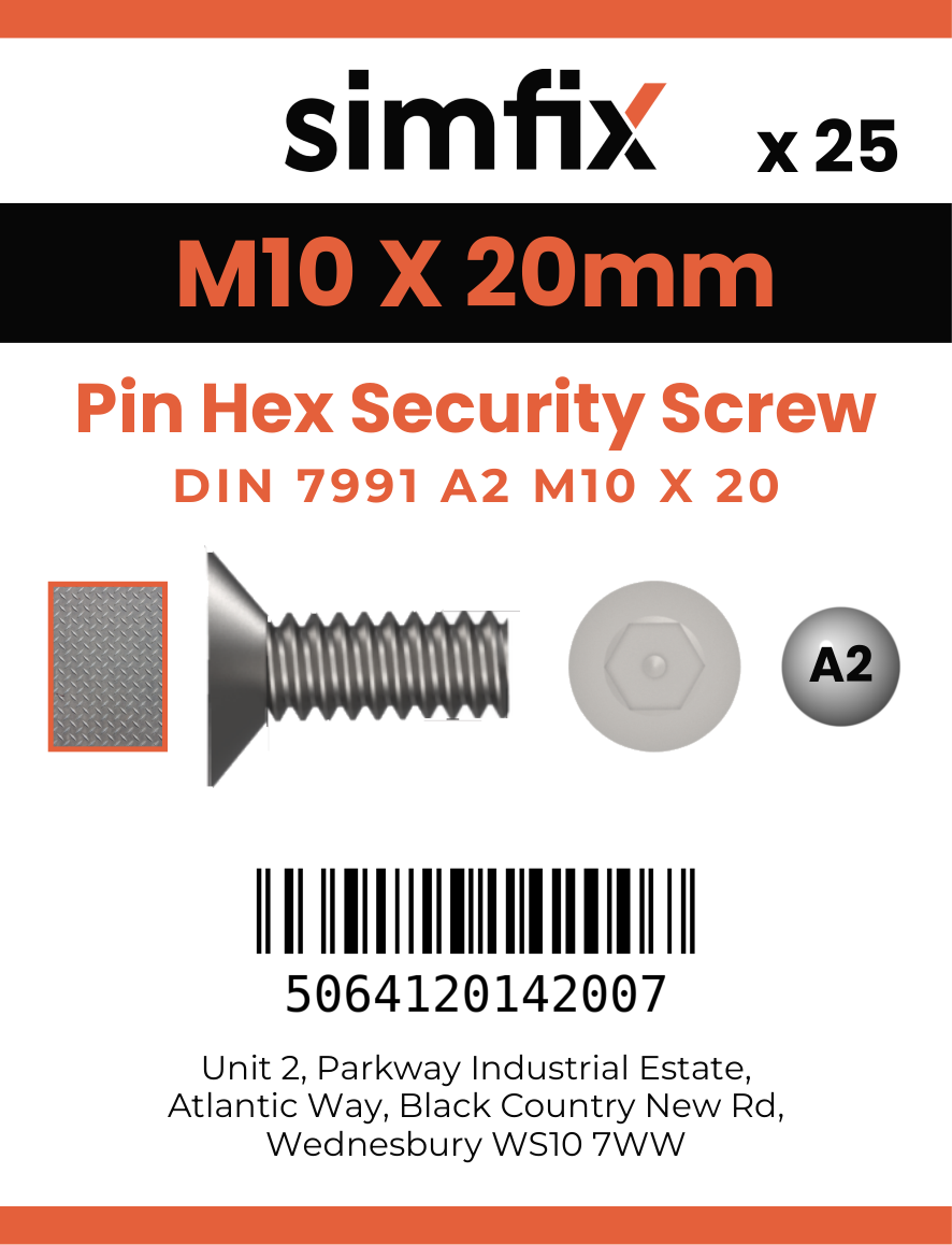 Simfix product label - 7991A210020PIN-D