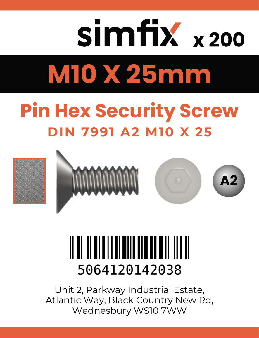 Simfix product label - 7991A210025PIN-T