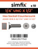 Simfix product label - 7991UA214013-D