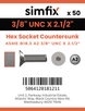 Simfix product label - 7991UA238064-T