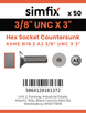 Simfix product label - 7991UA238076-T