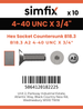 Simfix product label - 7991UA2N04019-D