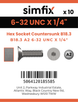 Simfix product label - 7991UA2N06006-D