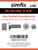 Simfix product label - 7991UA2N10016-T