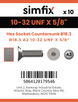 Simfix product label - 7991UFA2N10016-D