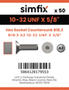 Simfix product label - 7991UFA2N10016-T