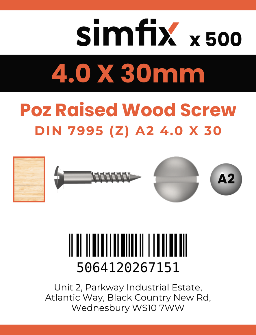 Simfix product label - 7995A240032Z-T