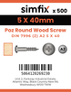 Simfix product label - 7996A205040Z-T