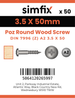 Simfix product label - 7996A235050Z-T