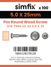 Simfix product label - 7996A250025Z-D