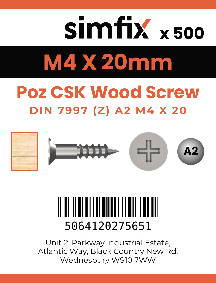 Simfix product label - 7997A204020-T