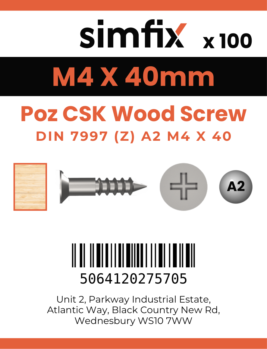 Simfix product label - 7997A204040-D