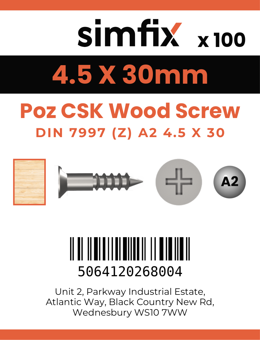 Simfix product label - 7997A245030Z-D