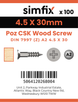 Simfix product label - 7997A245030Z-D
