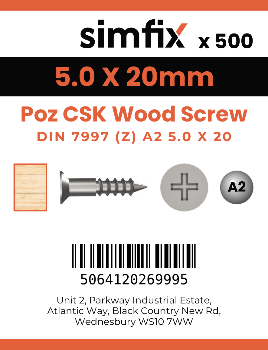 Simfix product label - 7997A250020Z-T